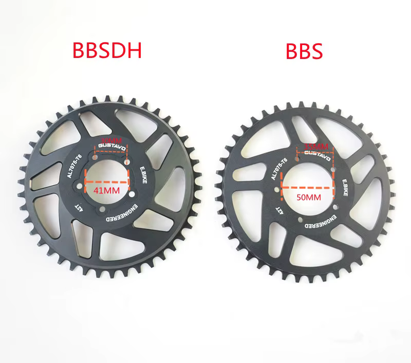 BAFANG 36T/38T/40T/42T/44T/46T/48T/52T roue à chaîne pour BBS/BBSHD moteur à entraînement central CNC pignon de plateau pièces de vélo électrique
