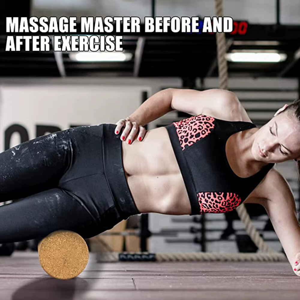 Colonne de Yoga Myofasciale en Liège Naturel