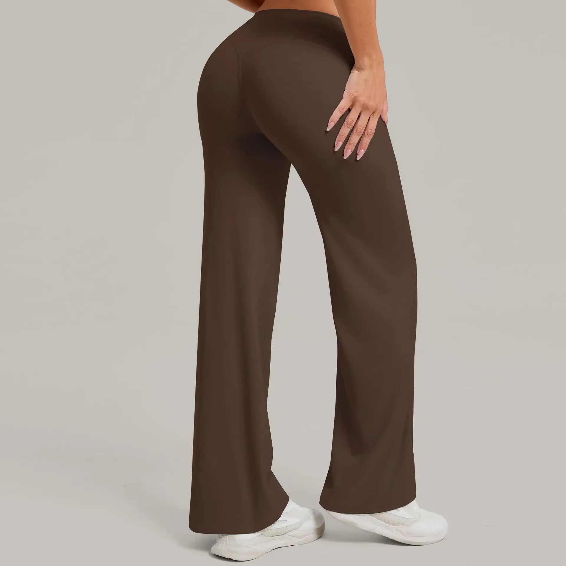 Pantalon de Yoga à jambes droites pour femmes