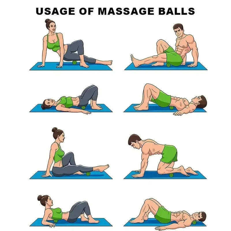 1 pièces 6.3cm balle de Massage