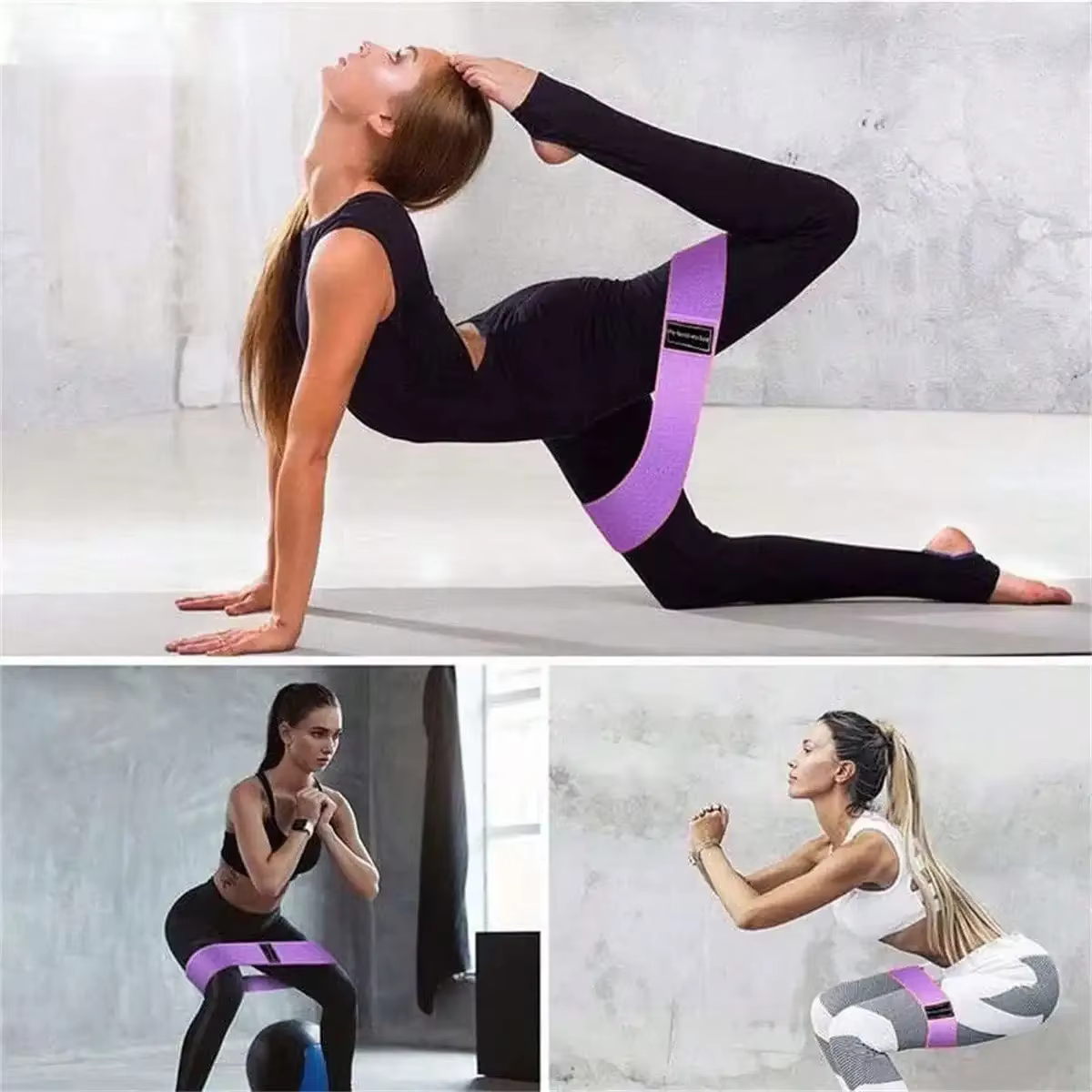 Bandes de résistance élastiques pour Pilates et Yoga