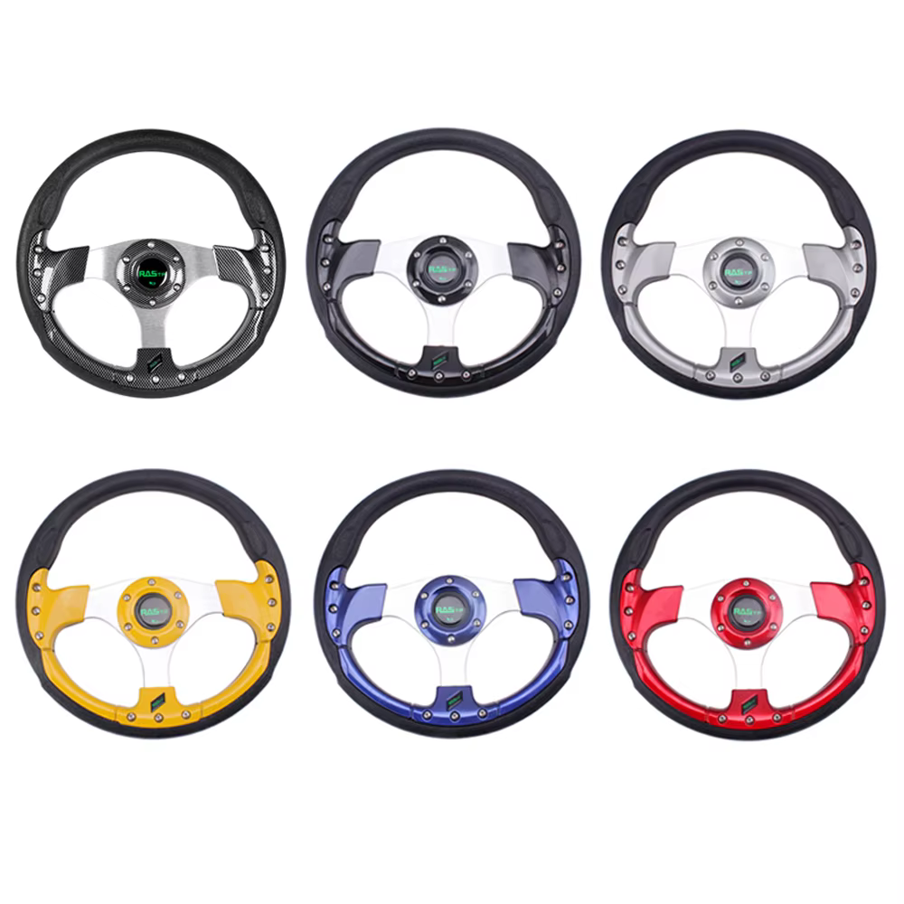 Bartoo-volant de chariot de Golf universel à 6 boulons, 13 pouces/320mm, pour EZGO Club Car Yamaha, convient à la plupart des véhicules STW018