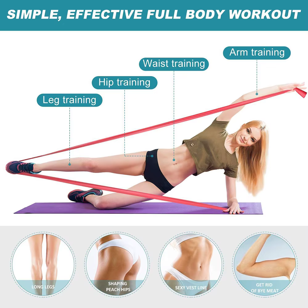 Bandes de résistance de Sport de Yoga