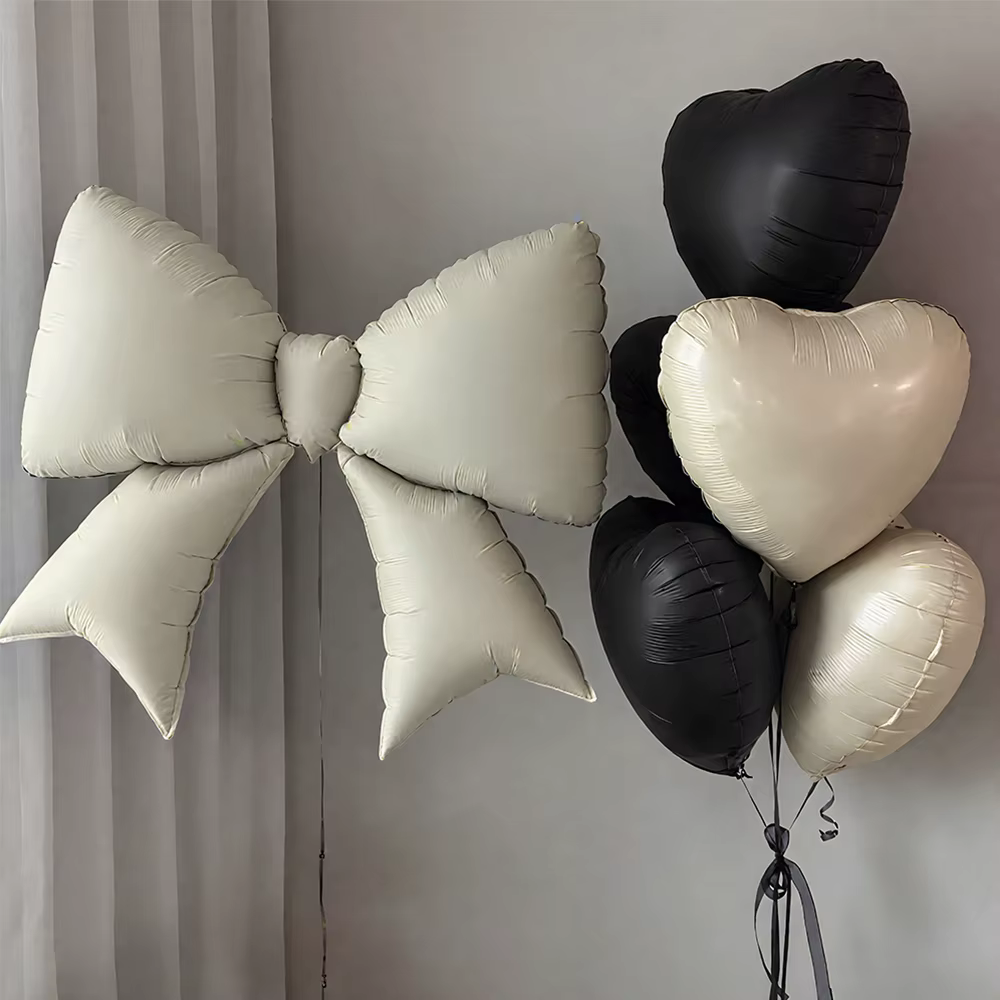 1 paquet de ballons en aluminium en forme d'arc