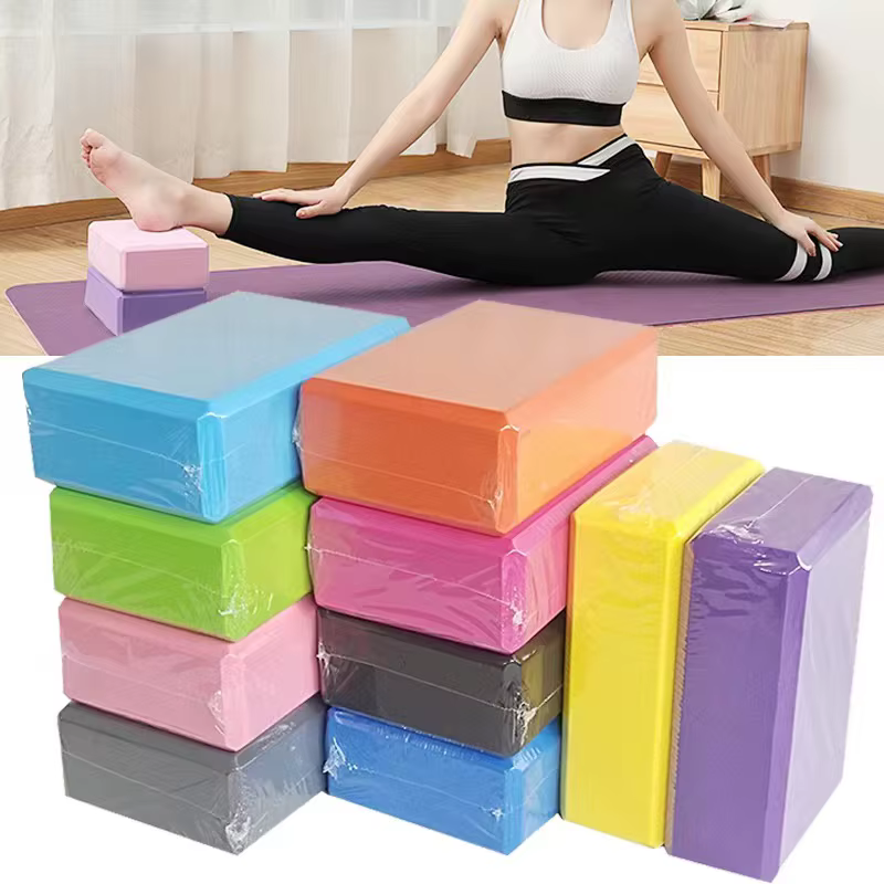 EVA blocs de gymnastique mousse brique entraînement exercice Fitness ensemble outil Yoga traversin oreiller coussin