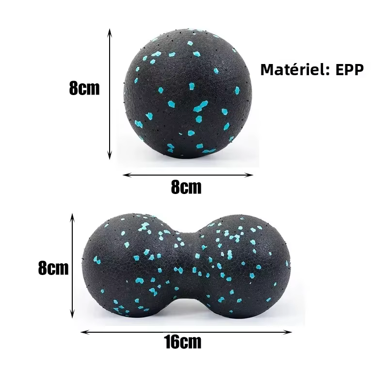 Ballon de massage corporel en EPP de 8 cm