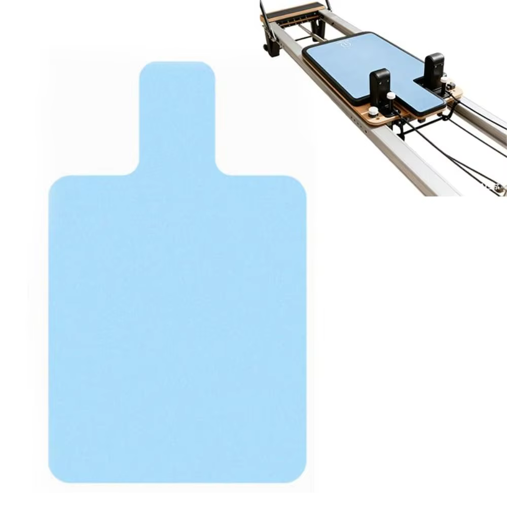 Tapis de Pilates portable antidérapant en polaire ultra-fin