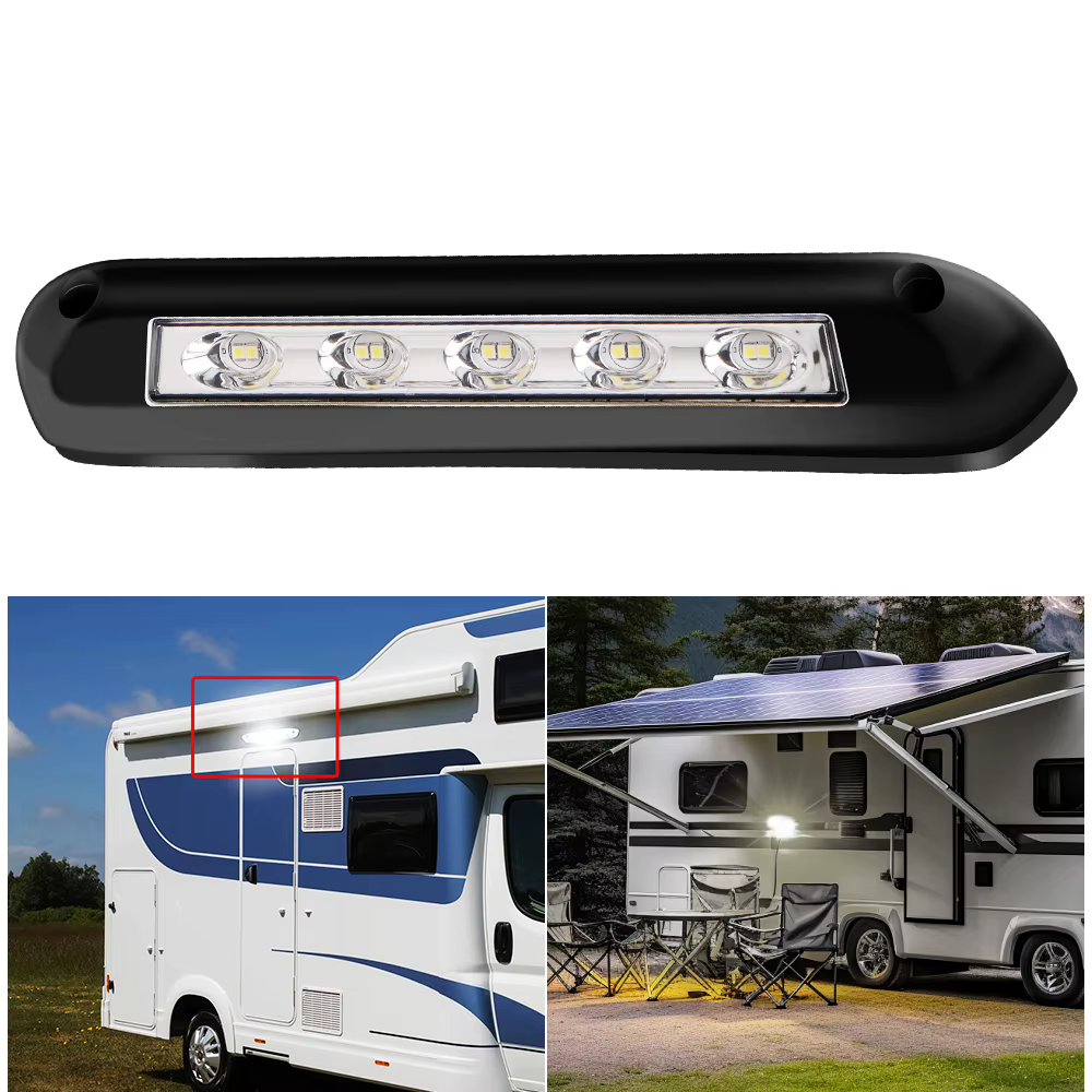 Barre lumineuse caravane accessoires LED auvent porche lumière caravane intérieur appliques 12V/24V RV Van remorque lampe extérieure