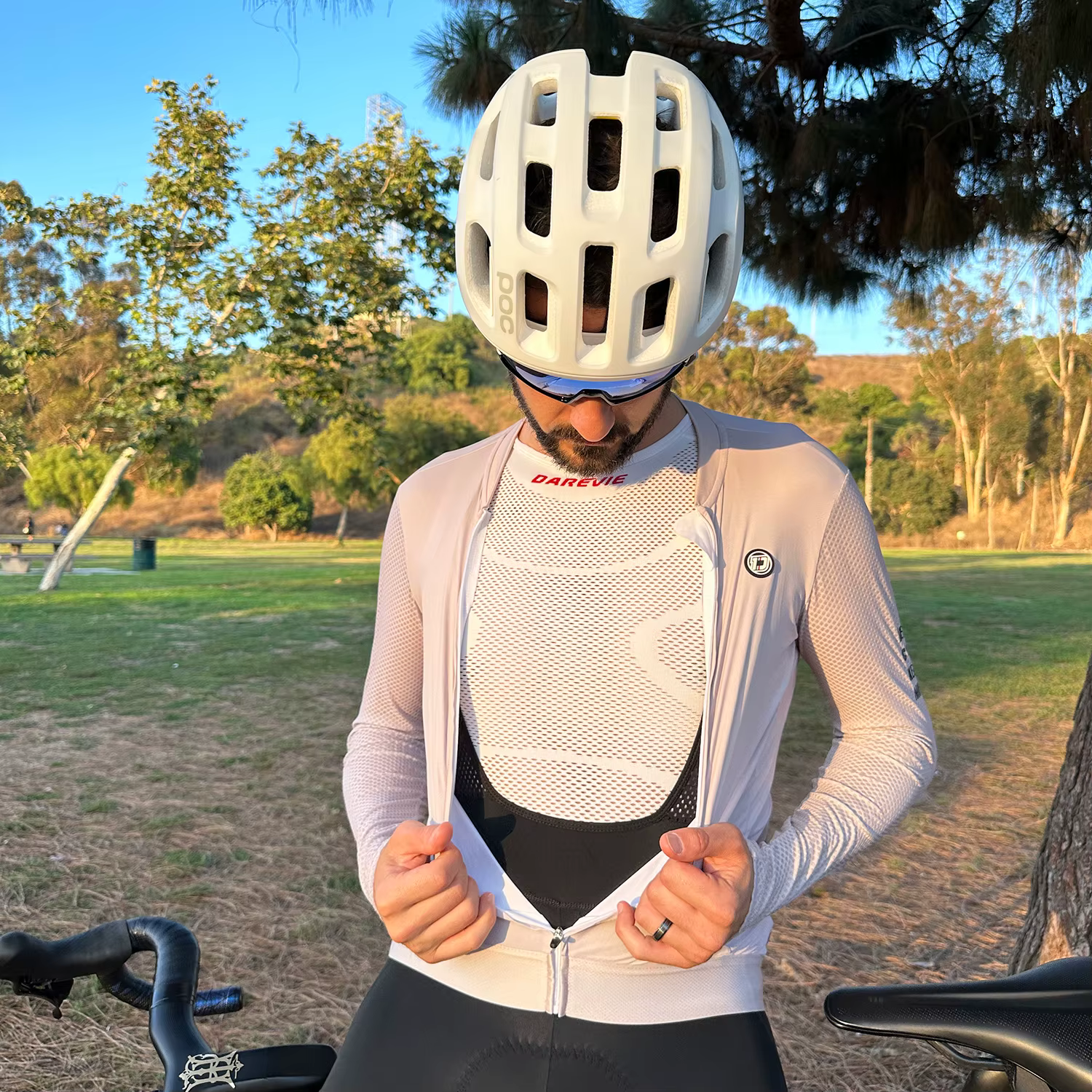 DAREVIE Base de cyclisme Laye Compression sans couture 2023 sous-vêtements à manches longues respirant de haute qualité