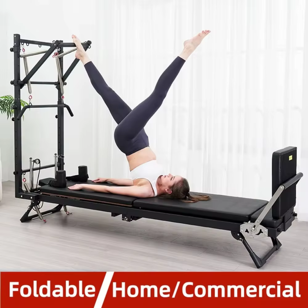Reformer Pilates pliable avec demi-tournebuckle