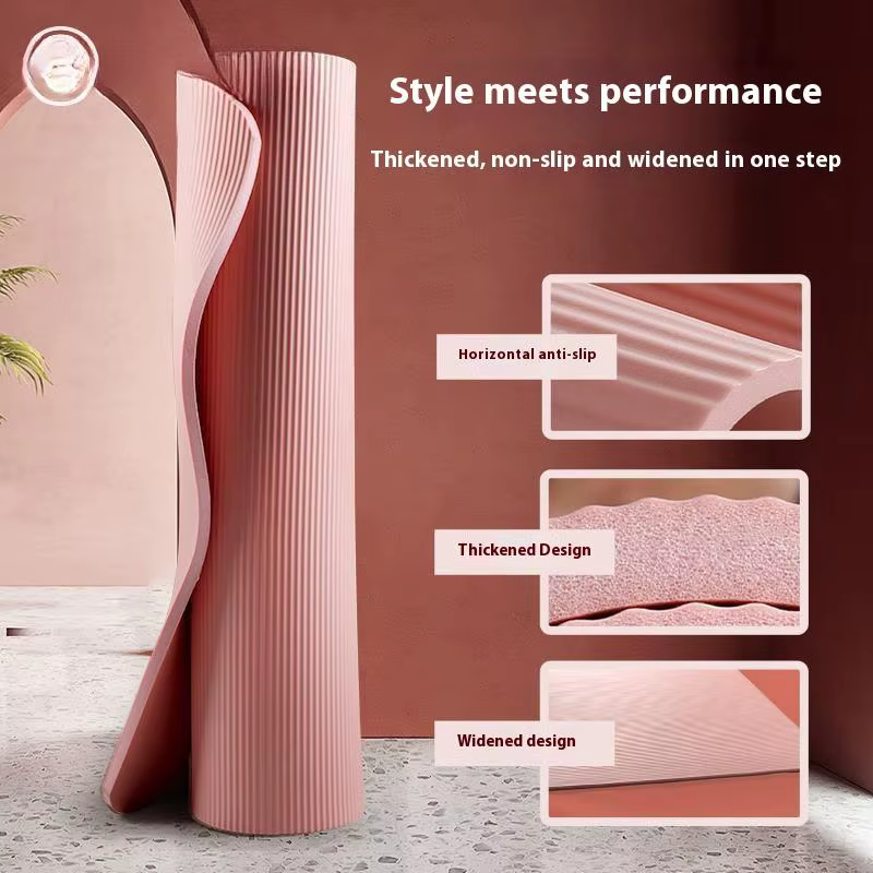 Tapis de Yoga antidérapant haute densité de 10MM d'épaisseur