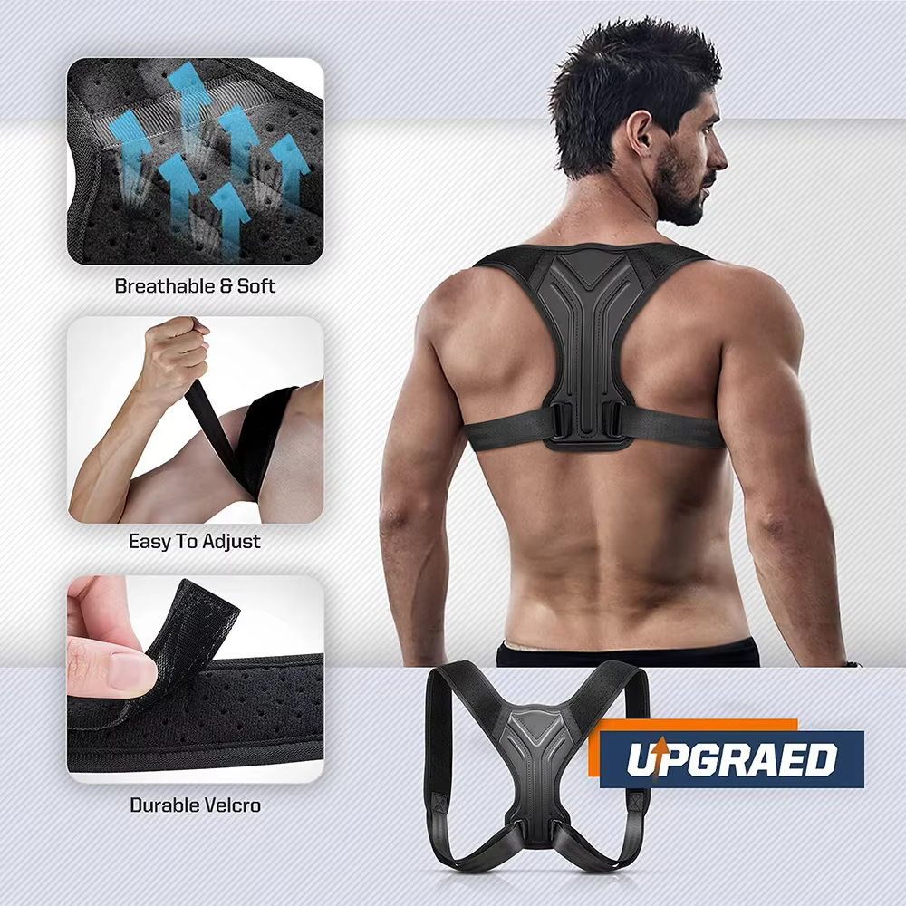 Ceinture correctrice de Posture réglable pour le dos et les épaules