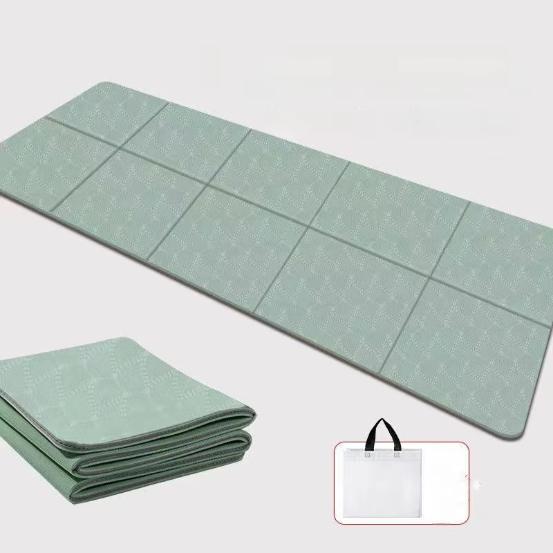 Tapis de Yoga pliable, Portable