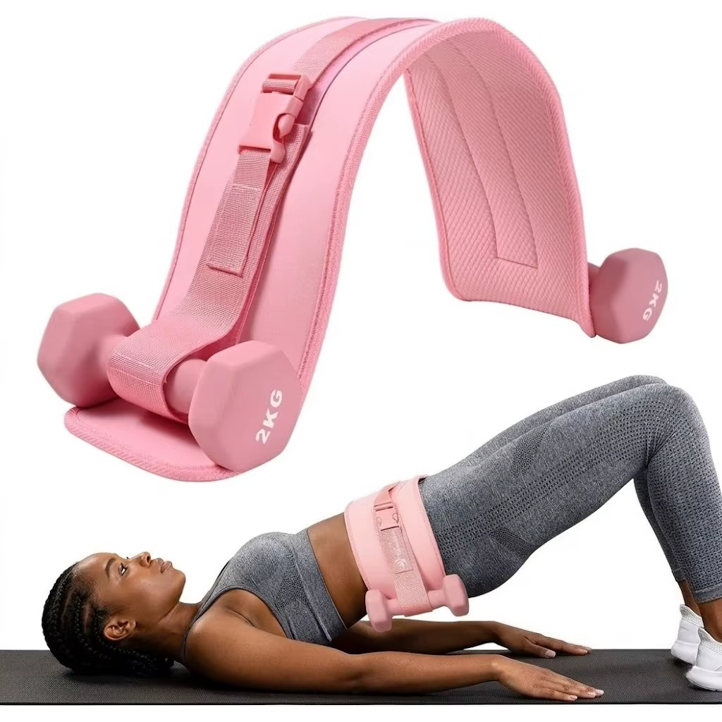 Sangle réglable rembourrée pour exercices de fessiers