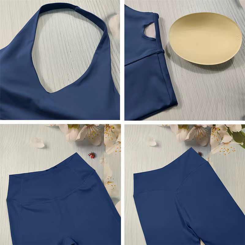 Costume de Fitness au toucher nu