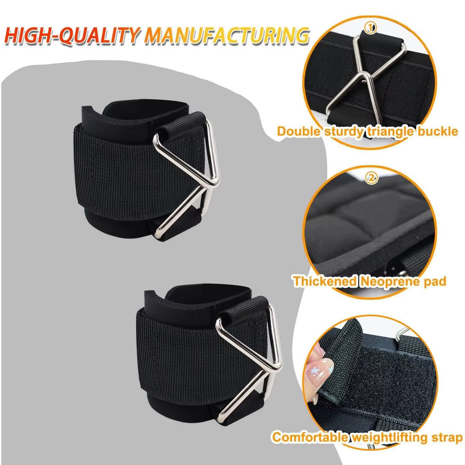 1 sangle de poignet pour la musculation