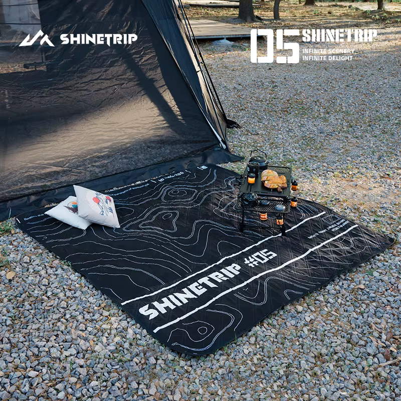 Shinetrip – tapis de pique-nique ultrasonique d'extérieur en aluminium, résistant à l'humidité, imperméable, pour parc