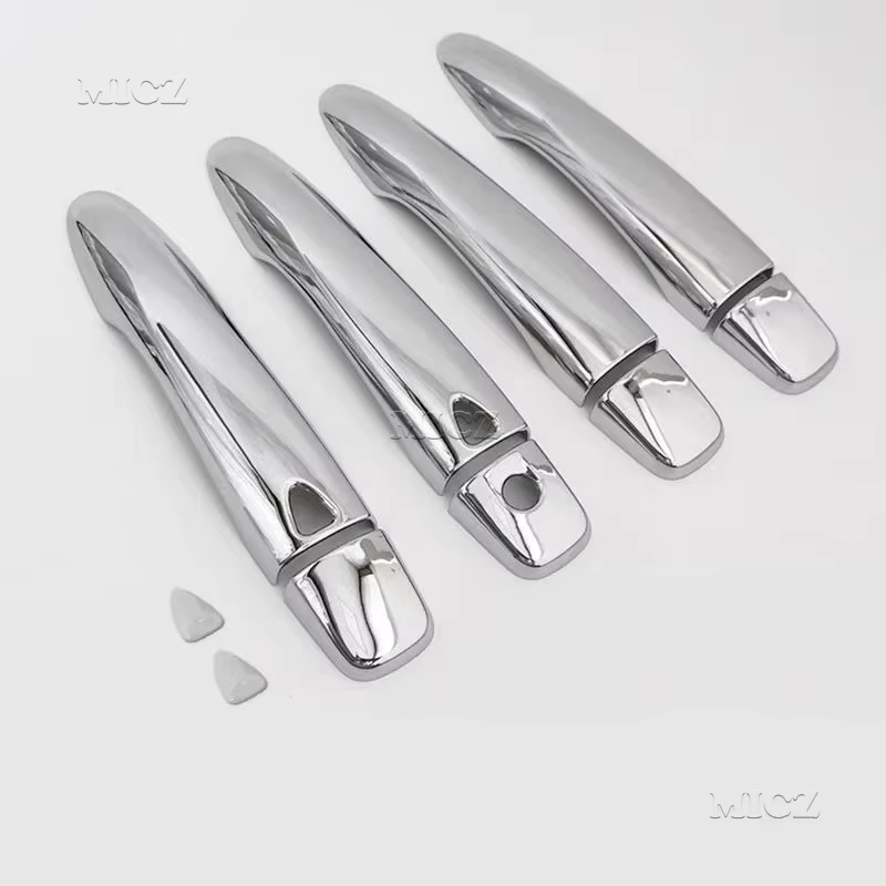 Accessoires de voiture pour NISSAN QASHQAI J11 2016 2017 2018 2019 2020 2021, garnitures de poignée de porte en ABS chromé, 8 pièces