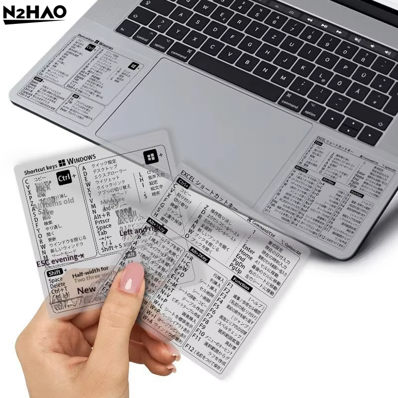 Nouveaux autocollants de raccourcis en japonais pour Windows Excel, pour le travail quotidien au bureau