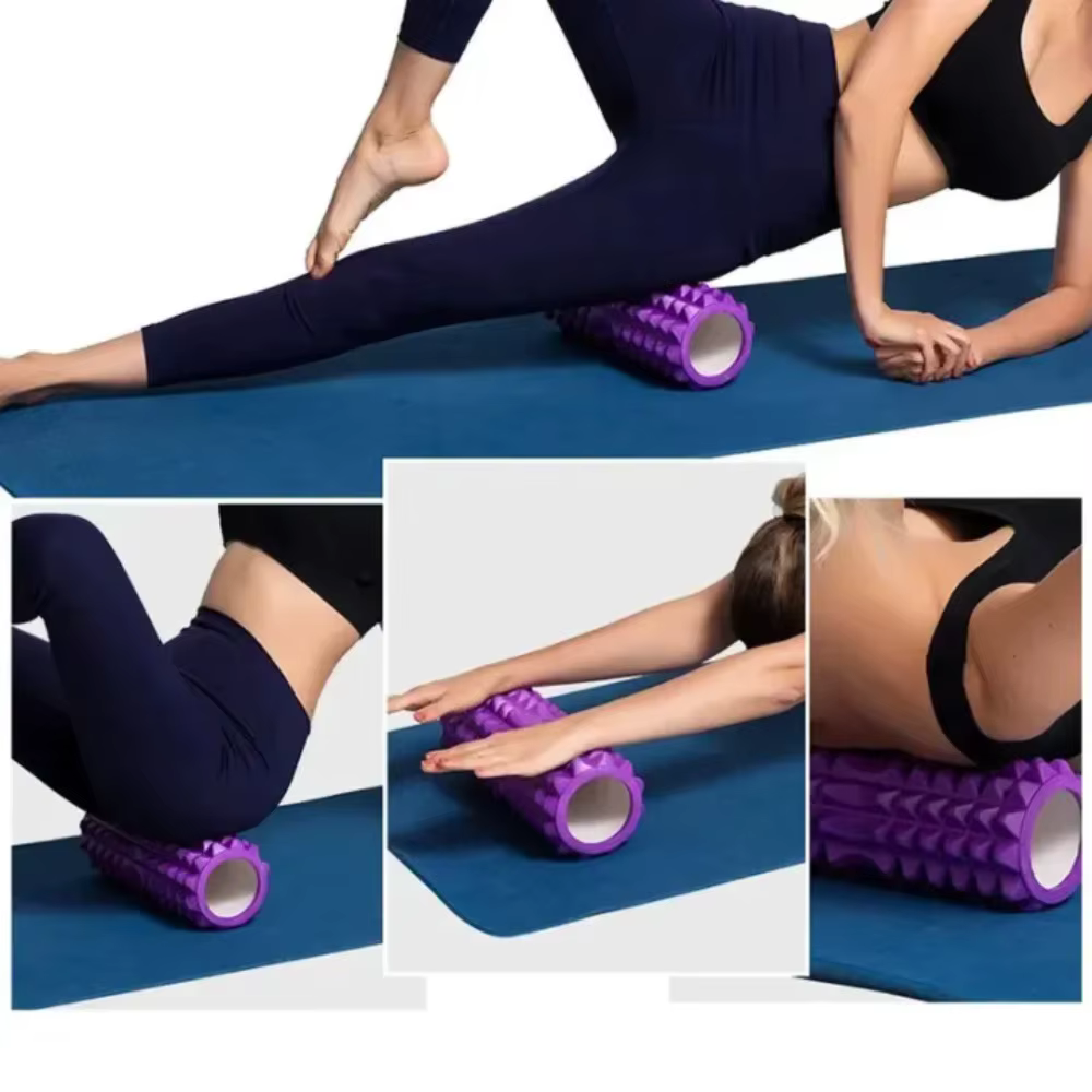 Rouleau flottant tridimensionnel en mousse de colonne de Yoga creuse pour le Pilates