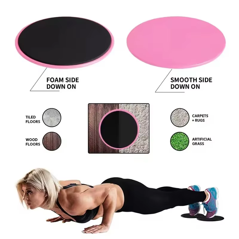 Disques de glisse Pilates pour la maison