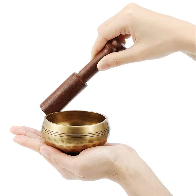 3Pcs 3.2 pouces bol chantant tibétain Zen méditation Yoga bol