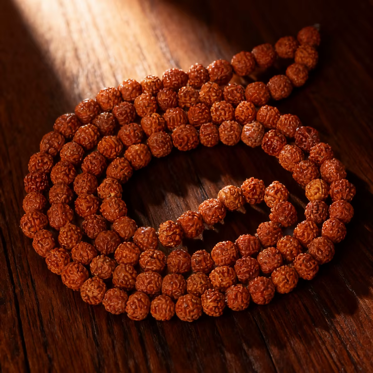 108 perles Mala Rudraksha collier de prière bouddhiste bijoux de méditation Bracelet de Yoga 6-14mm pour accessoires de