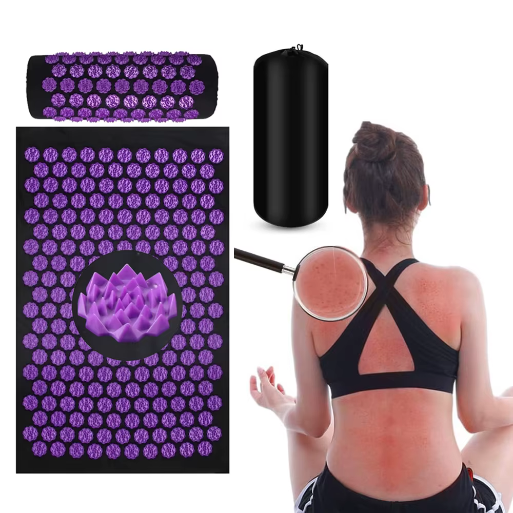 Tapis de massage à picots Shiatsu 3 pièces