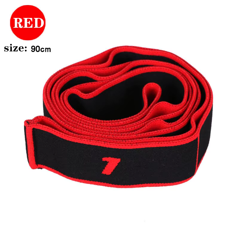 Yoga tirer sangle ceinture Polyester Latex élastique danse latine étirement bande boucle