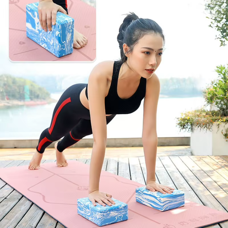 Carrelage de brique de Yoga