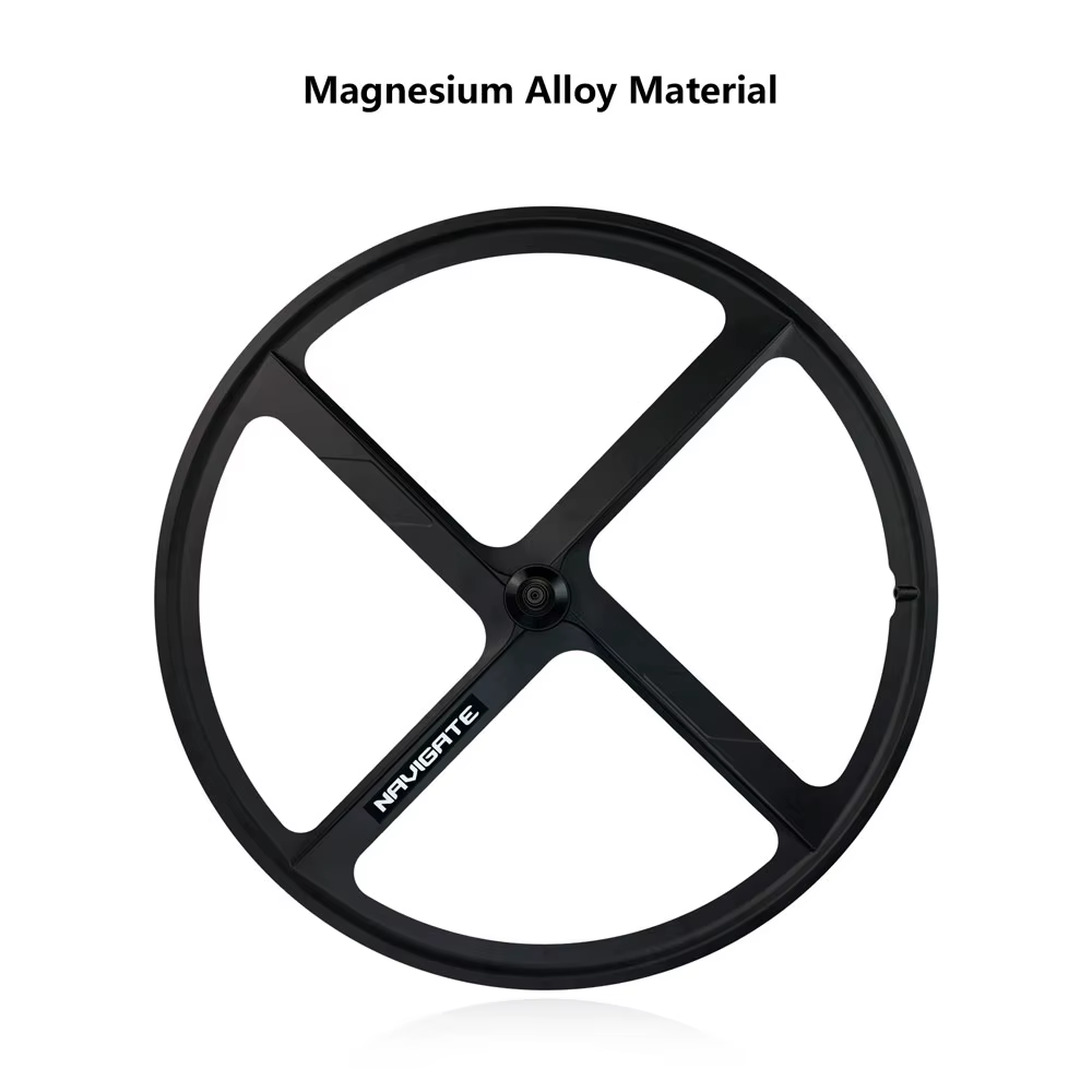 Vélo de piste engrenage fixe 33MM V frein quatre rayons route pneu roues alliage 700C léger Fixie roue de vélo