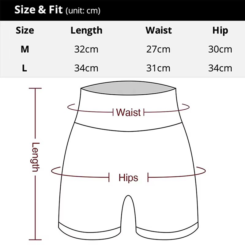 Femmes Yoga Shorts taille haute