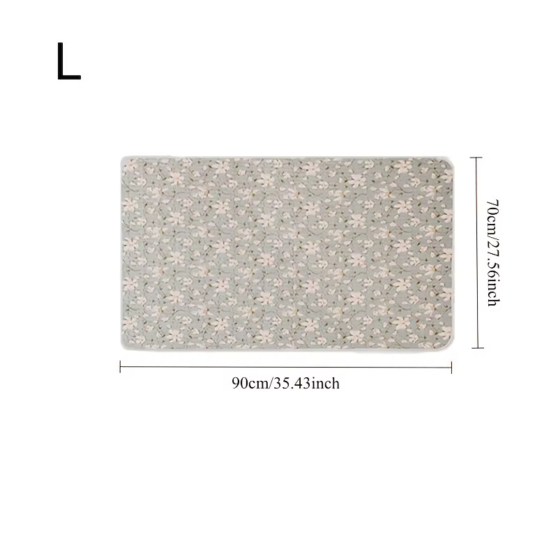 Tapis d'entraînement pour chien extra large et lavable, réutilisable, fabriqué en fibre de polyester durable, parfait pour les chiots, les animaux âgés et les animaux incontinents.