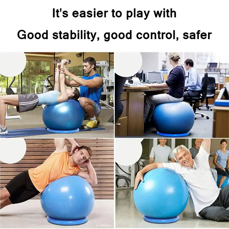 Base de balle de Yoga antidérapante