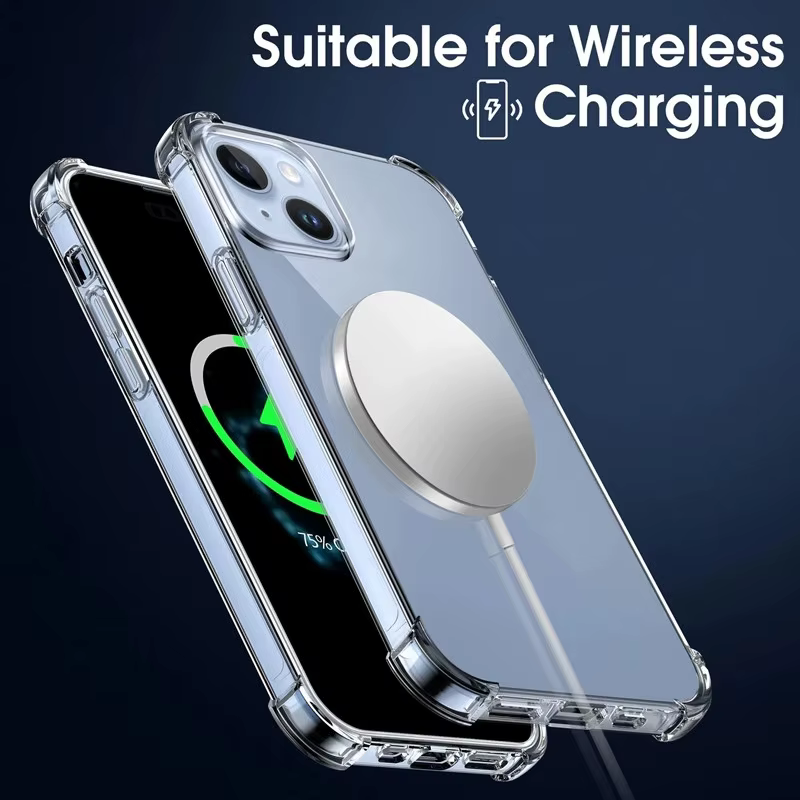 Coque de téléphone transparente antichoc pour iPhone 15 14 11 13 12 Pro Max 7 8 Plus X XR XS, Protection en Silicone souple, accessoires transparents