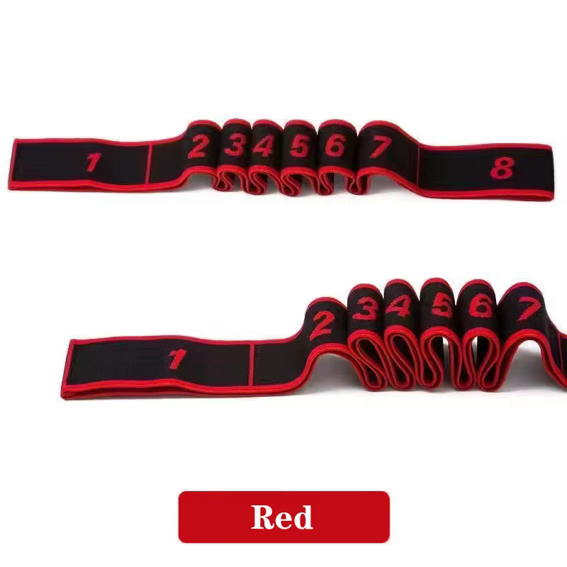 Yoga tirer sangle ceinture Polyester Latex élastique danse latine étirement bande boucle