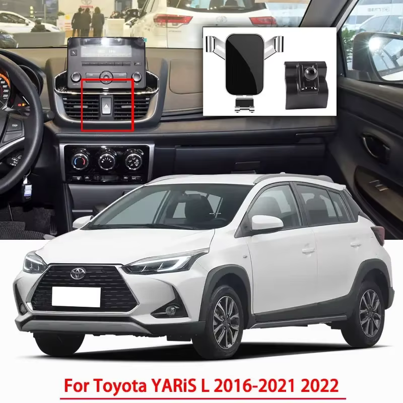 Support de téléphone portable pour TOYOTA YARiS L 2016-2019 2020 2021 2022, Support spécial de Navigation par gravité, Support GPS