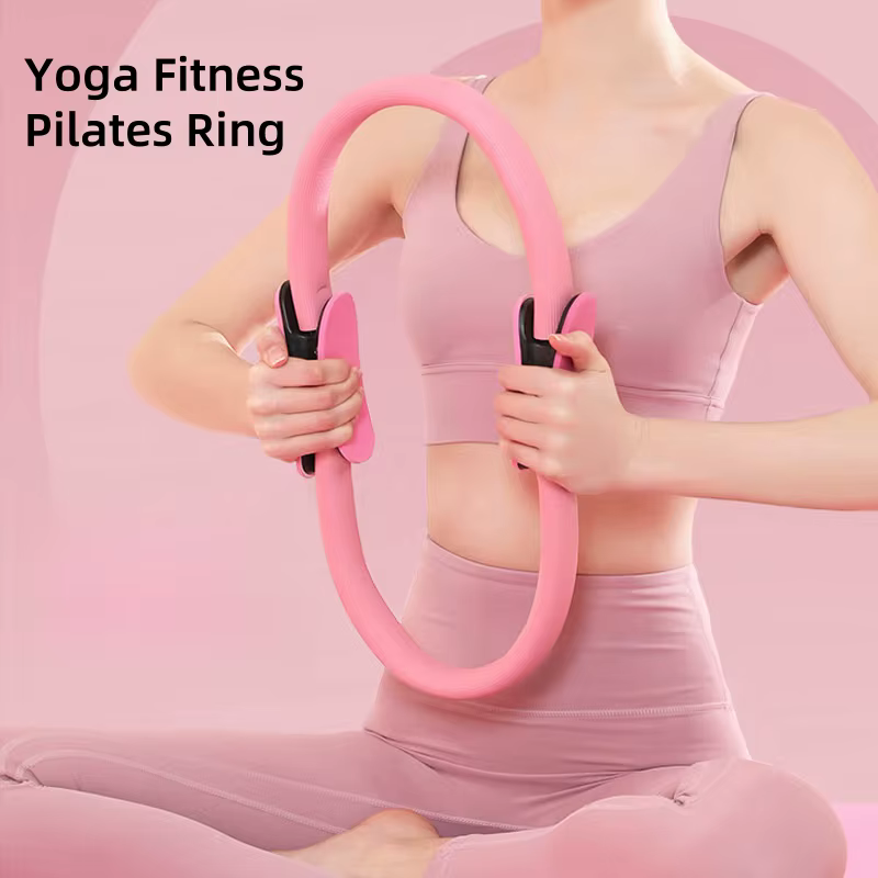 Anneau de Pilates Yoga Fitness cercle magique plancher pelvien entraînement musculaire ouvert beau