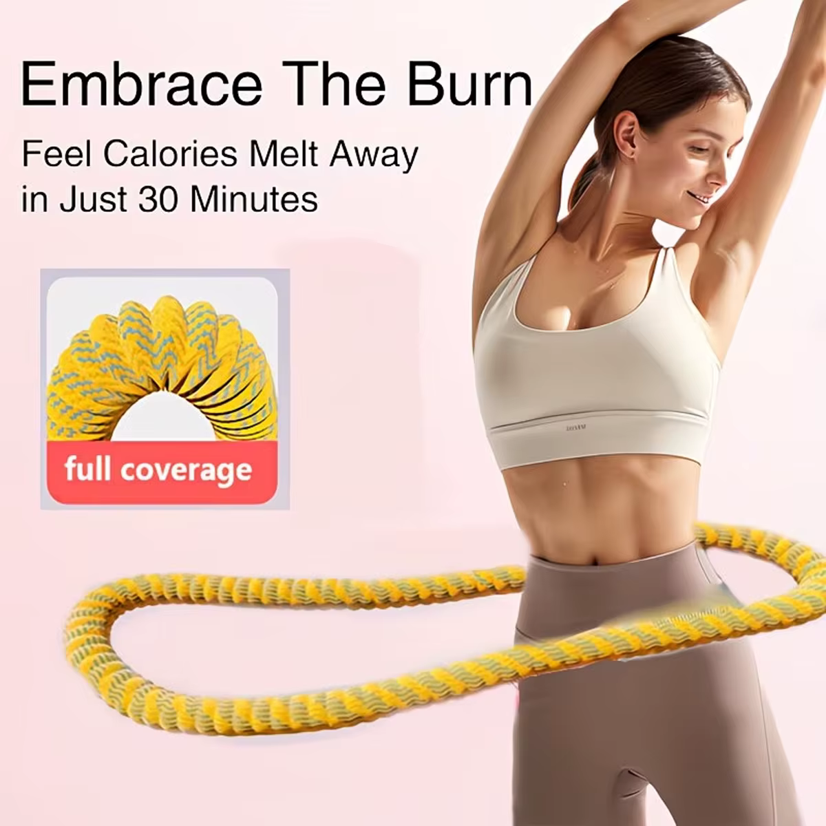 Cerceau de fitness lesté 2LB