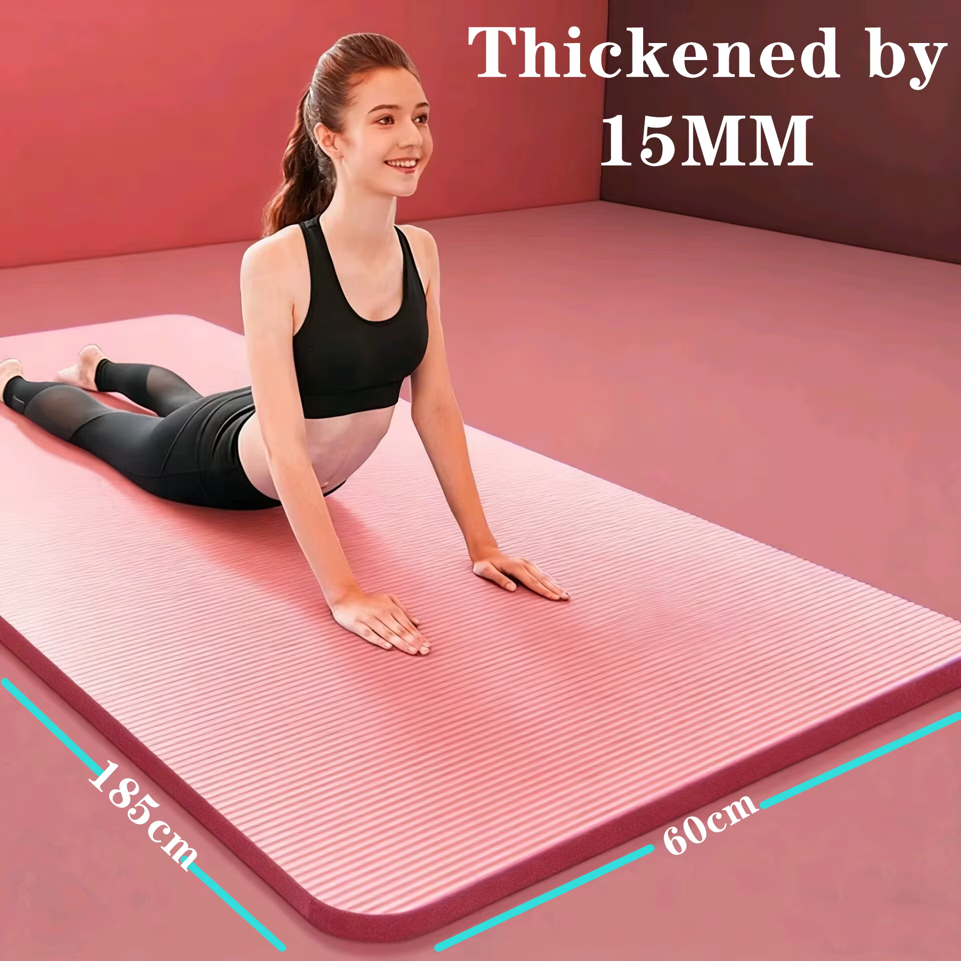 Tapis de Yoga épais de 15MM