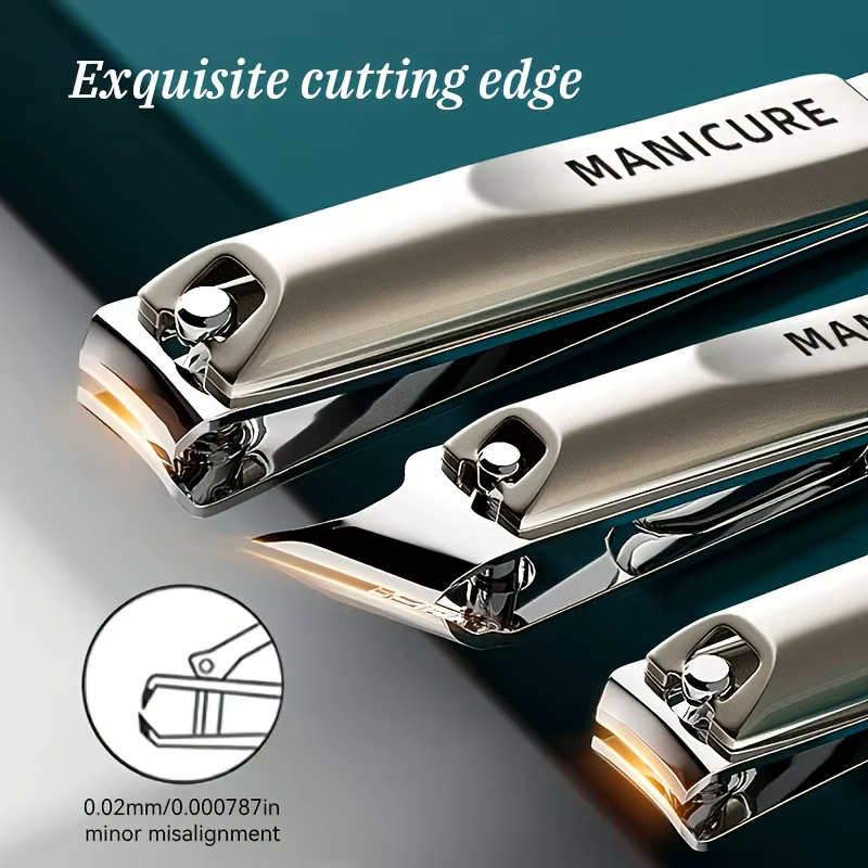 Manucure 5 pièces ensemble soins personnels Kit de coupe-ongles ensemble de coupe-ongles Kit de toilettage cadeau pour parents amis familles cadeaux de voyage