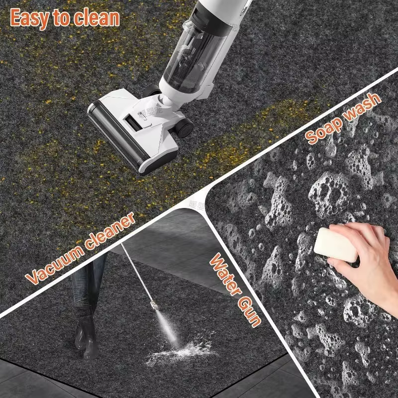 Tapis de réparation automobile en feutre, tapis de sol pour garage, absorbant l'eau et l'huile, antidérapant, anti-débordement, tapis de coffre de voiture