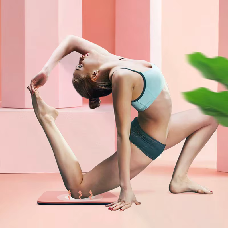 Tapis de yoga plat, tapis de soutien pour les genoux