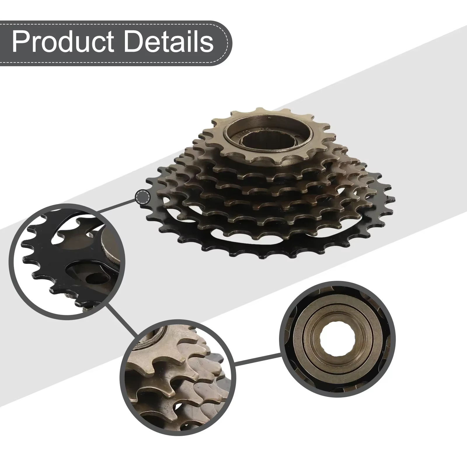 Pignon de vélo 6/7/8 vitesses 13/14-28T, vis sur roue libre pour Shimano, accessoires de cyclisme, roue libre