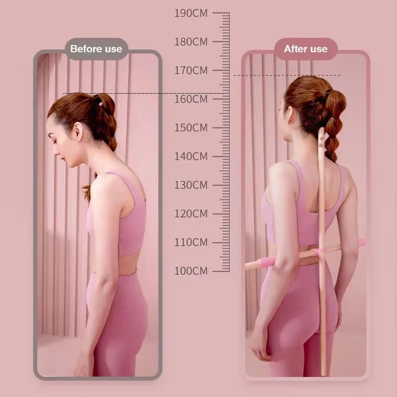 Bâtons de canne de Yoga