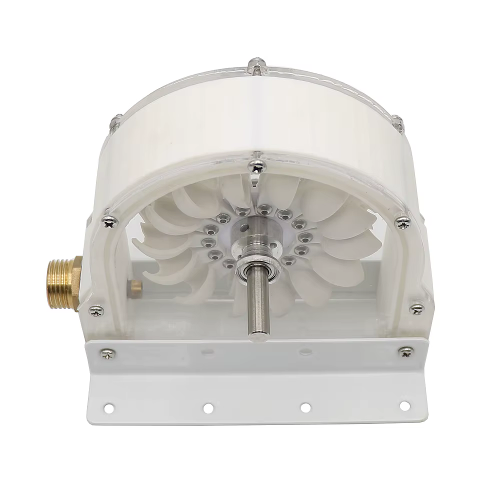 Turbine à eau Pelton haute efficacité, roue à eau à percussion, roue de seau, générateur d'eau polyvalent pour bricolage