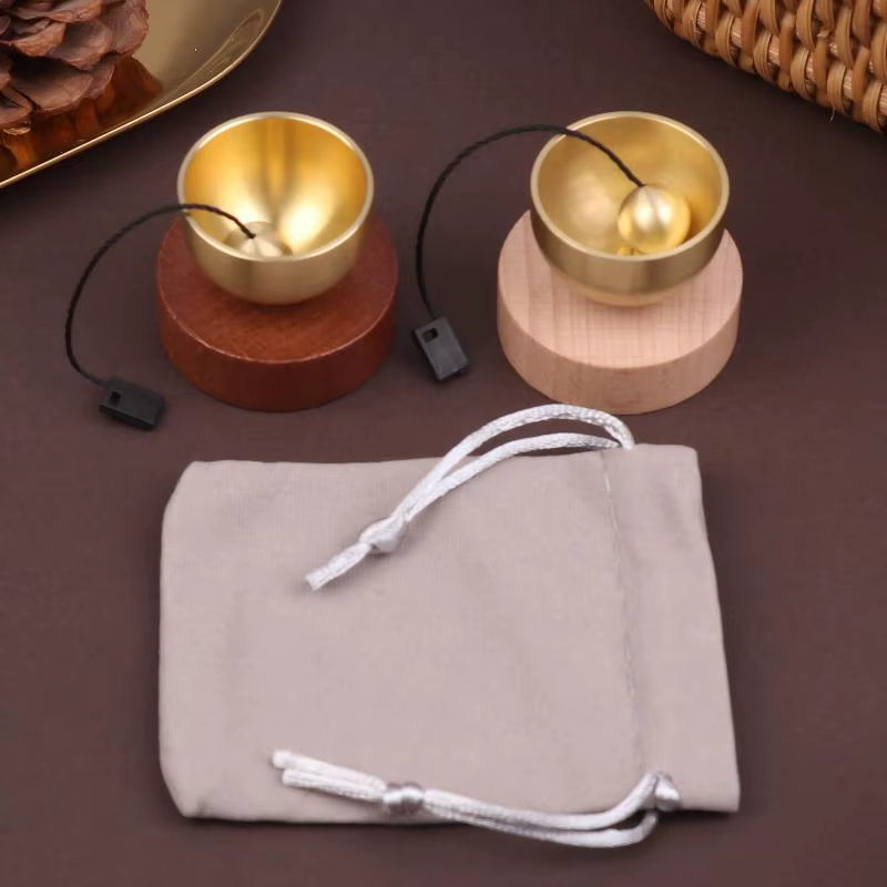 Ensemble de bols chantants portables