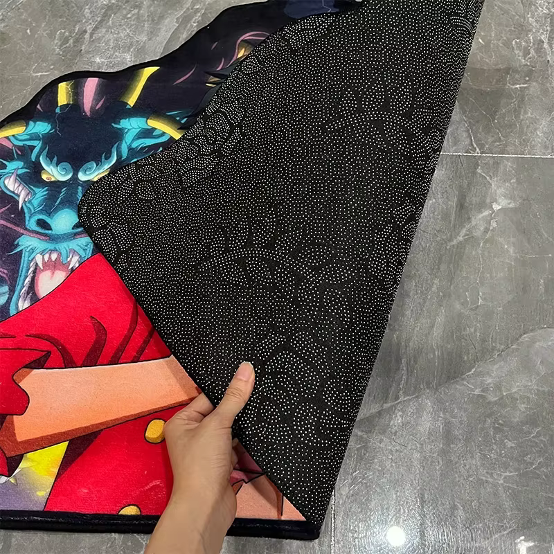 Tapis de sol Naruto avec personnage Naruto, doux et antidérapant, décoration de maison, salon, chambre à coucher, pour les Fans d'anime