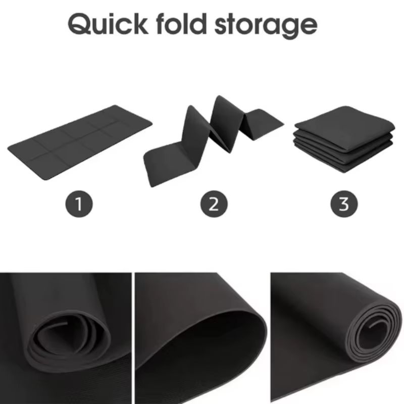 Tapis de Yoga antidérapant sport Fitness EVA confort mousse 4MM d'épaisseur