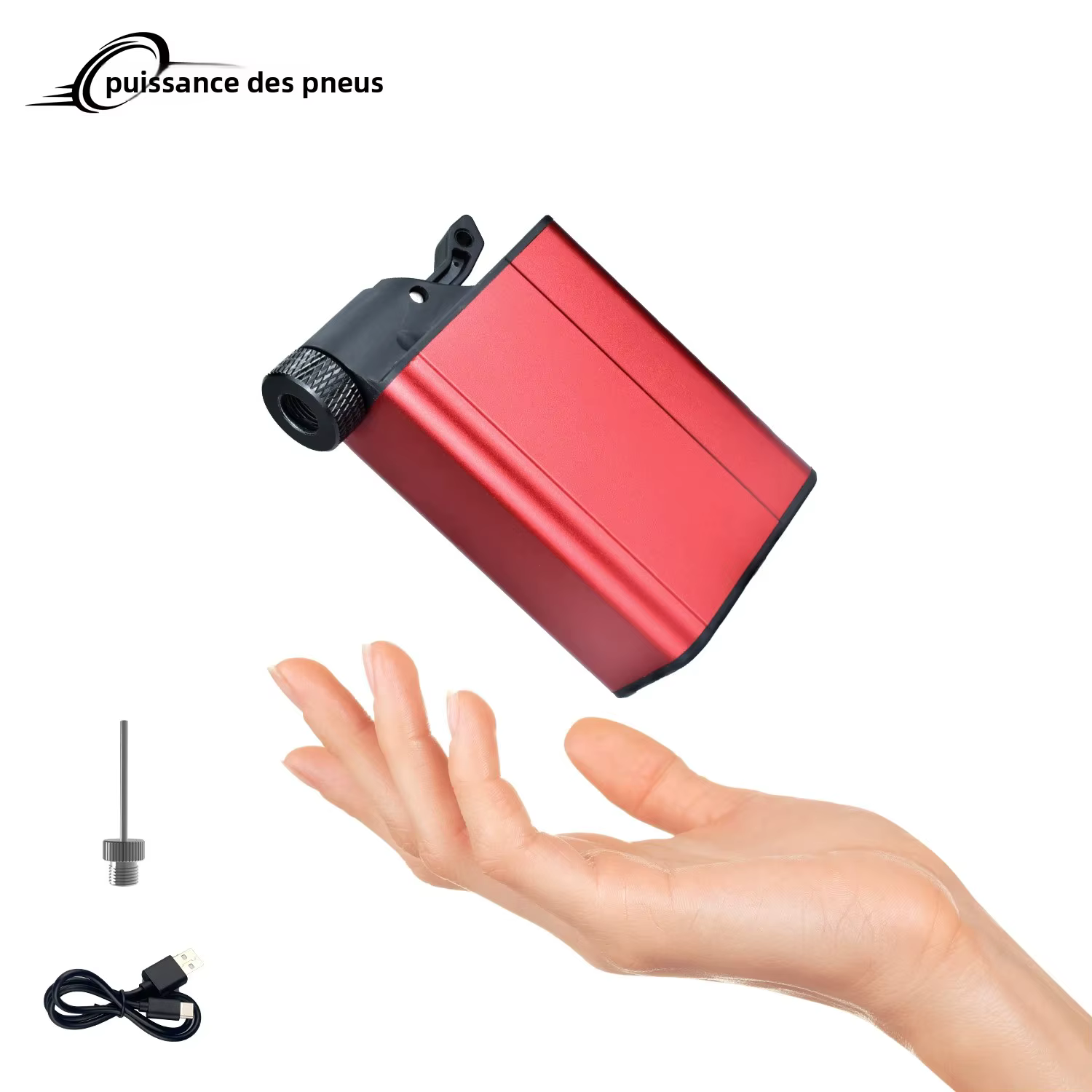 Pompe à vélo électrique 130PSI Mini gonfleur d'air pompe à bille de vélo Presta Schrader Dunlop & Clik boule de Valve vtt pompe de cyclisme sur route
